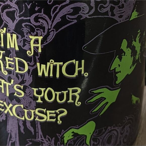 Wicked Witch Wizard of Oz coffee mug black - Picture 2 of 5